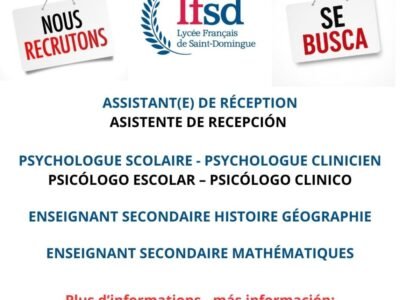 APPEL À CANDIDATURES - VACANTES Mai 2025 APPEL À CANDIDATURES - VACANTES Mai 2025